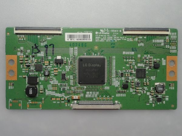 PLACA TCON - PHILIPS - 43PUG6102/78