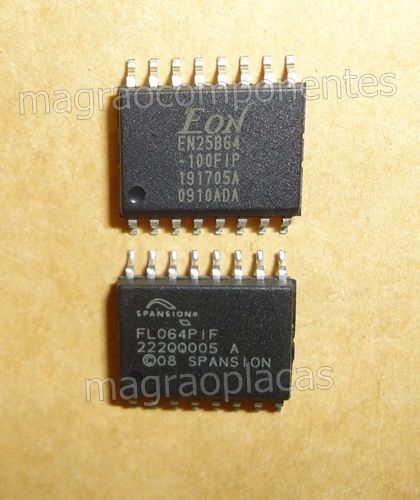 Memória flash gravada SEMP TOSHIBA - LE3250(B)WDA