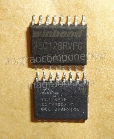 Memória flash gravada SEMP TOSHIBA - LE3250(A)WDA