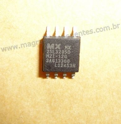 MX25L3205D - memória flash gravada vários modelos