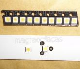 Led Backlight Tvs LG - 3v - 1w - Lote Com 10 Unidades