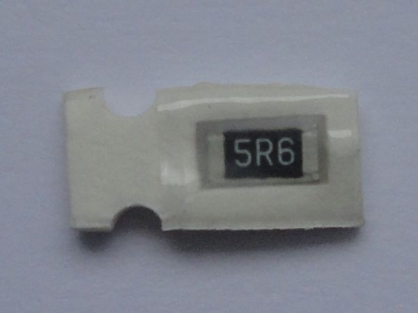 RESISTOR SMD - 5R6 = 5,6R = 5,6 OHM [1206]