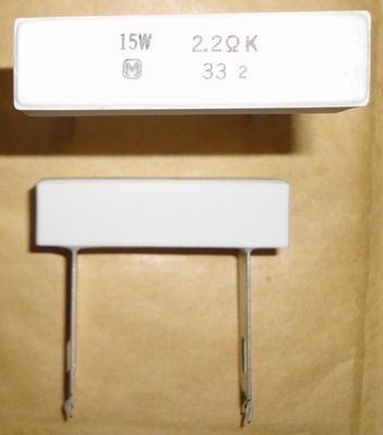 RESISTOR DE PORCELANA 2R2 X 15W