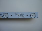 KIT COM 5 BARRAS DE LEDS - SEMP TOSHIBA - TV DLED 43L2500