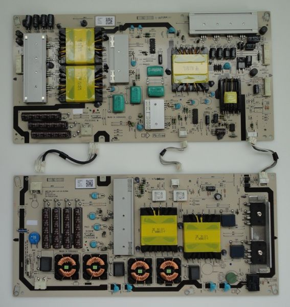 PAR DE PLACA FONTE - SEMP TOSHIBA - 65WL800I3D