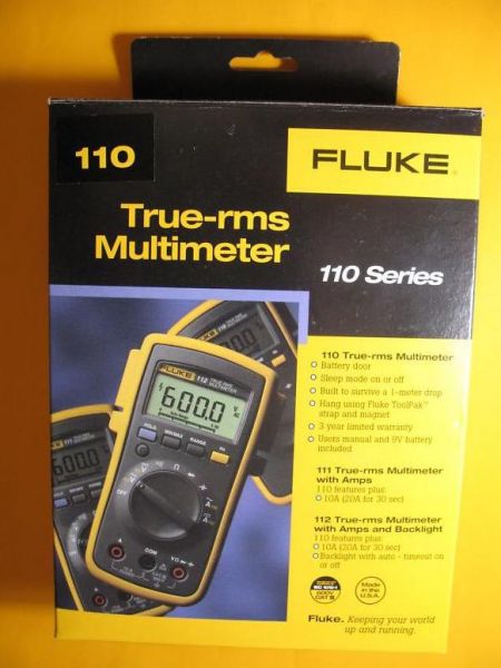 MULTIMETRO FLUKE 111 TRUE-RMS NOVO PARA VENDA.